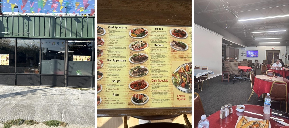 Shaw's Cafe Menu