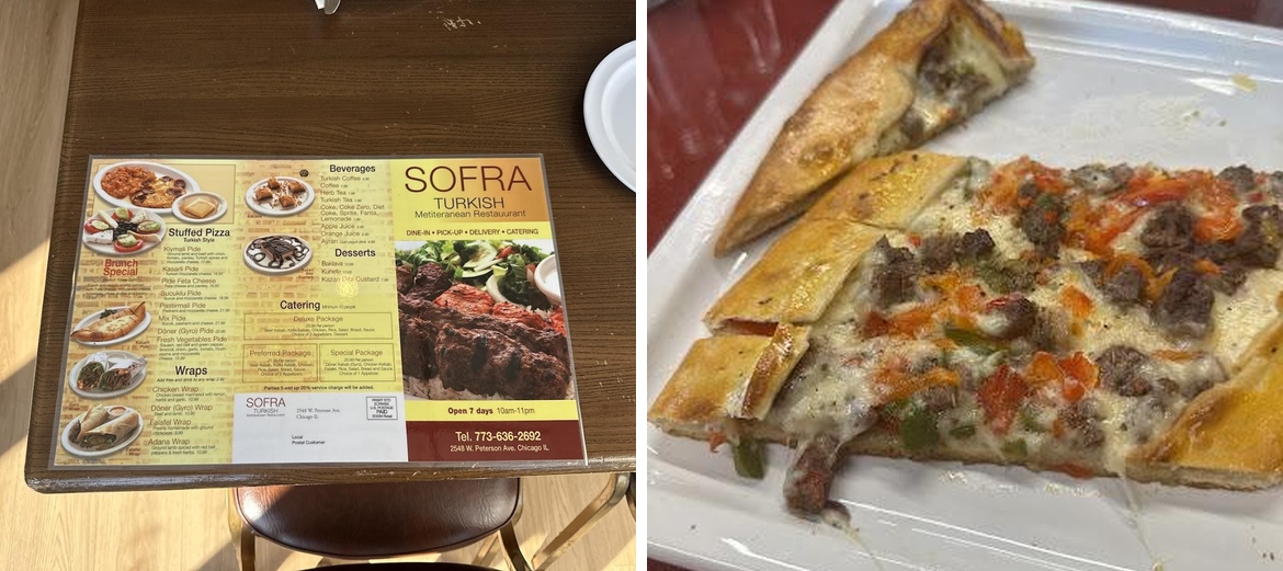 Shaw's Cafe Menu